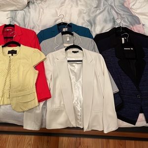 Bundle of 6 blazers - size medium
